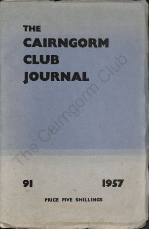 The Cairngorm Club Journal No 91 cover